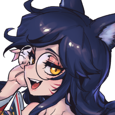 © ptcrow.com Fanart of Ahri from League of Legends wearing round glasses